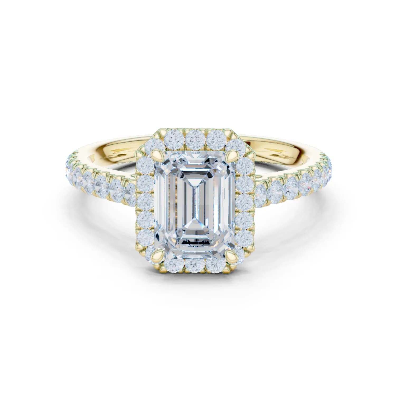 Emerald Solitaire Ring